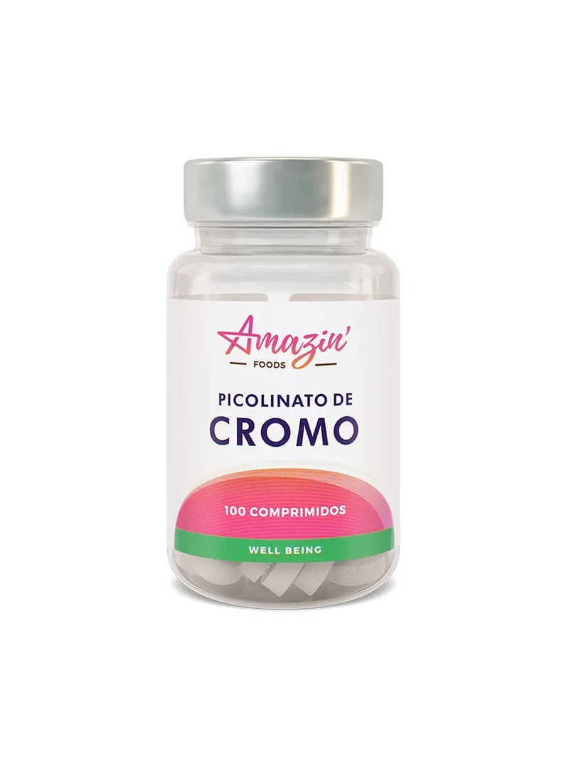 Picolinato de Cromo - Amazin' Foods - Favorece la pérdida de peso